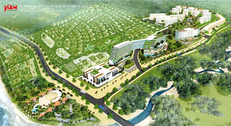 Bán căn hộ nghỉ dưỡng cao cấp thuộc khối Shaphire dự án Aloha Beach Village
