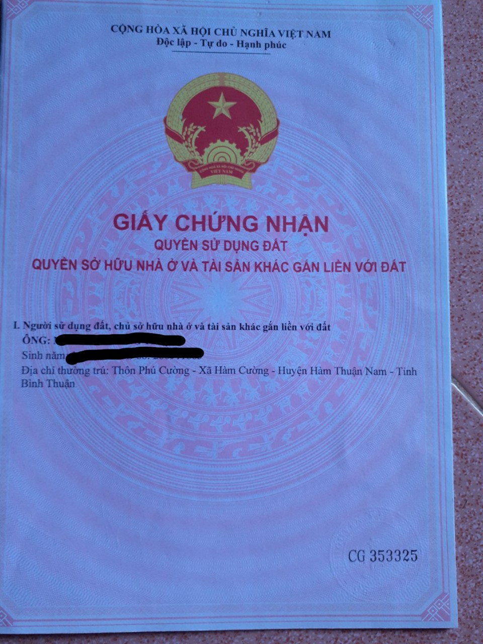 Bán đất ngay mặt tiền đường bê tông km 15 Cách QL1A chỉ 500m
